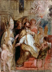 Der heilige Augustinus in Ekstase
